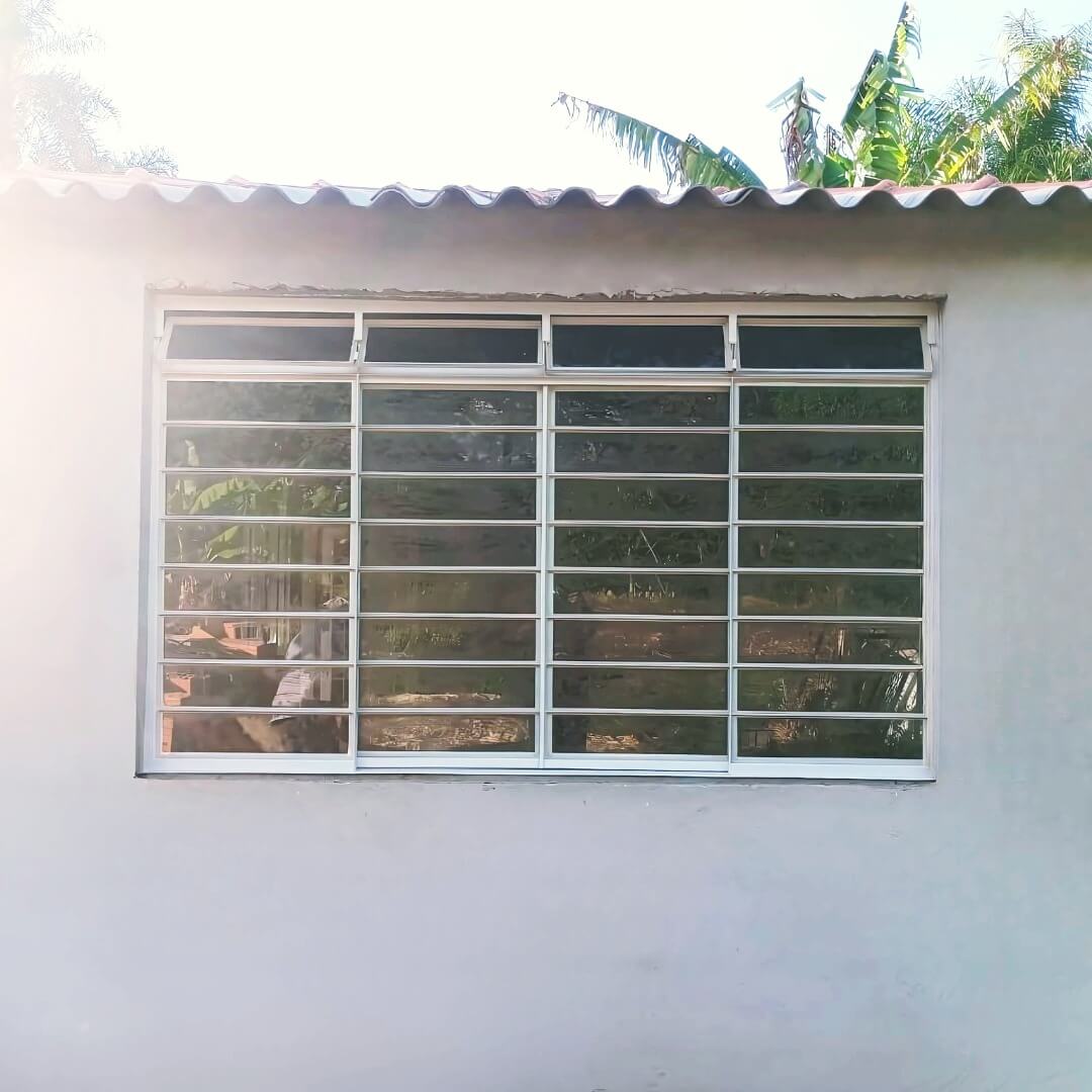 colocação de vidros